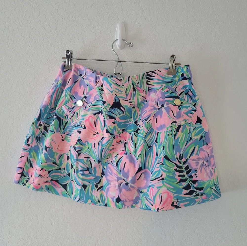 Lilly Pulitzer Madison Skort Bermudaful Size Large - Picture 1 of 4